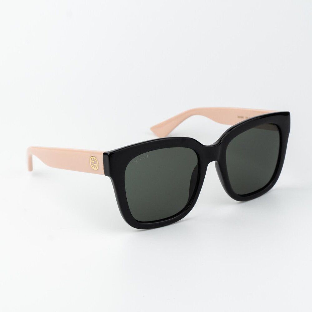 Gucci Women Sunglasses Black / Pink Grey Square GG1338S 006 NEW AUTHENTIC - Picture 5 of 14